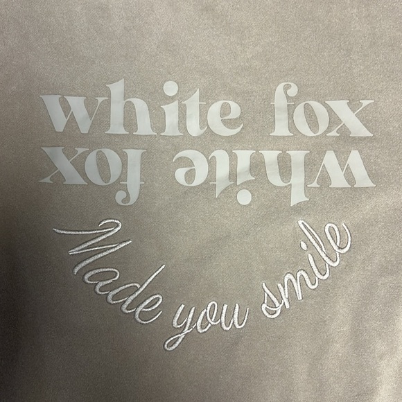 White Fox Brown “Made You Smile” Sweatshirt - Picture 5 of 5